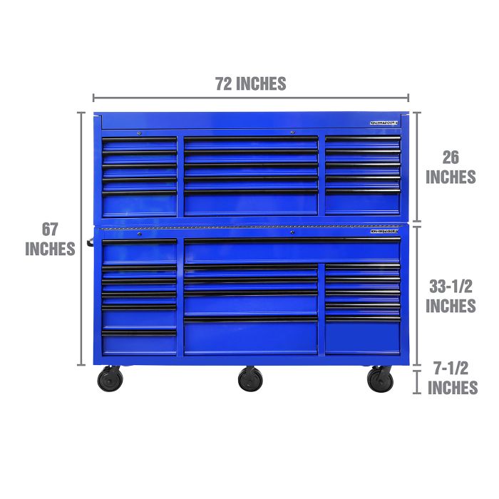 Amazon.com: Workington Portable Metal Tool Chest with 2