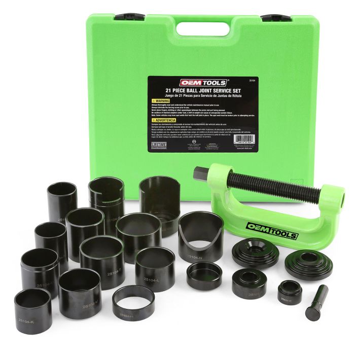 OEMTOOLS 25104 21 Piece Master Ball Joint Press Kit