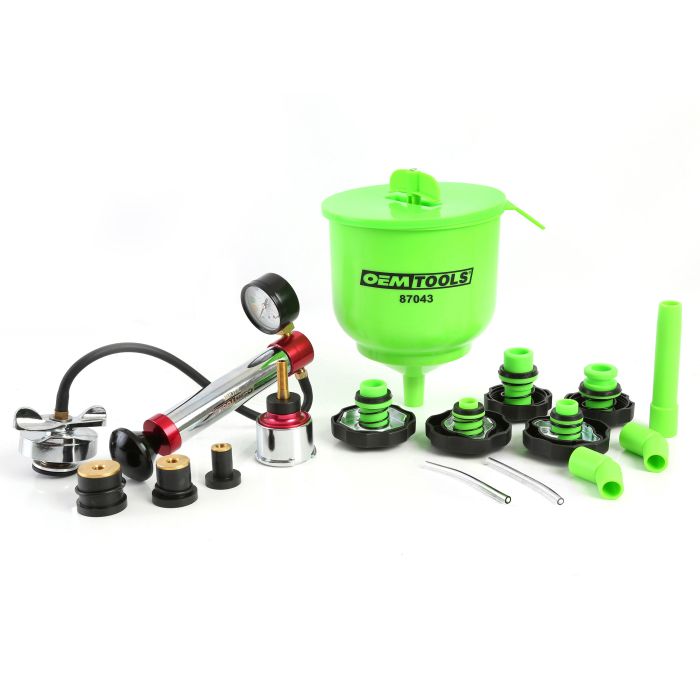 OEM Automotive Tools No-Spill Coolant Filling Funnel Kits 87009