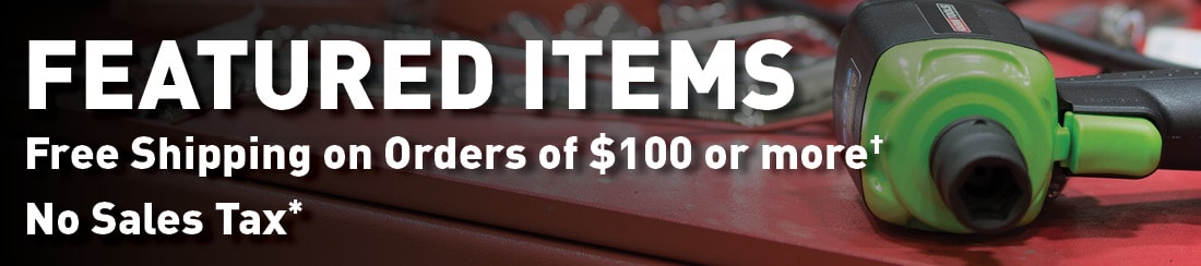 Check out our Featured Items! Featured Items Page Header